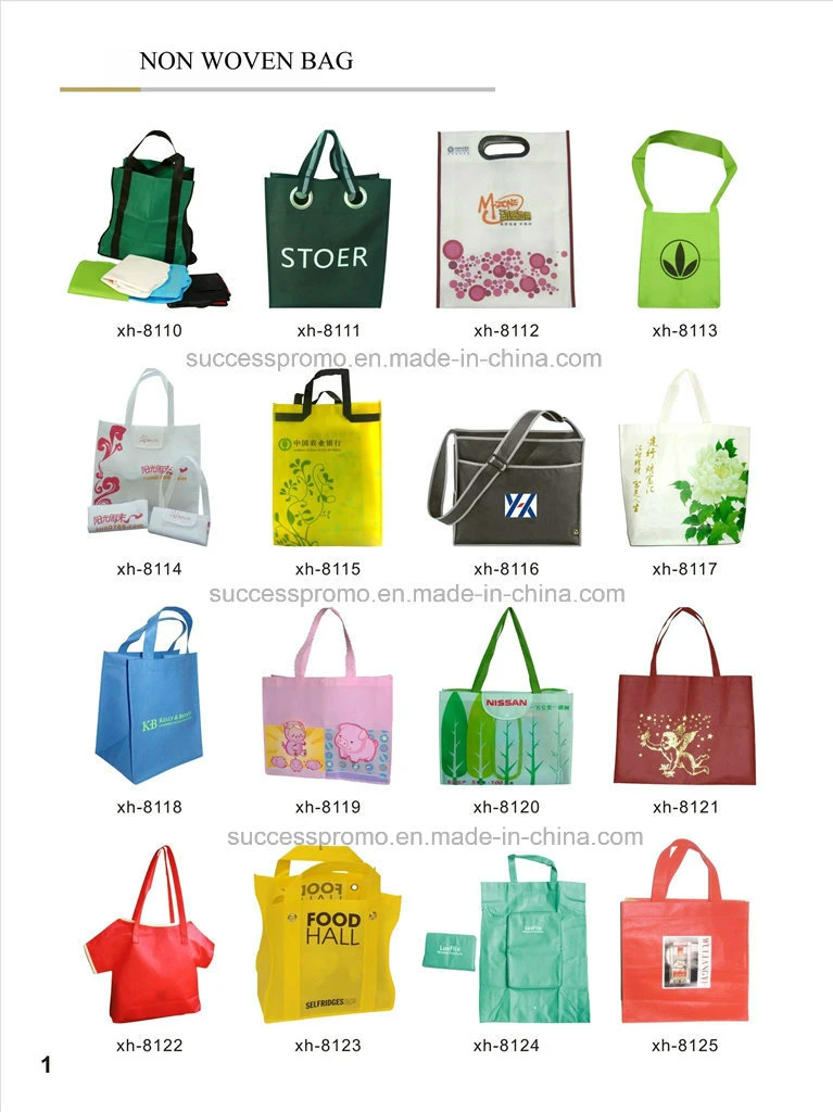 Promotional Custom PP Woven Non Woven RPET Laminated Reusable Shopping Bags