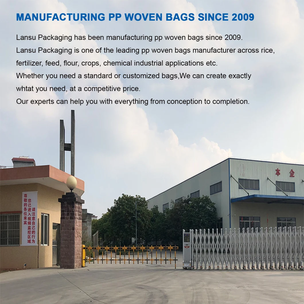 25kg Fertilizer Packaging Bags BOPP Polypropylene PP Woven Bag