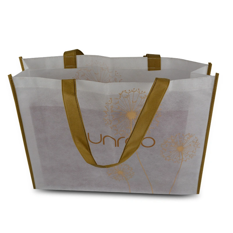 OEM 100% Recycled Eco-Friendly PP Non Woven Shopping Tote Bags Canvas Cotton Shopping Bag Cotton Tote Bag