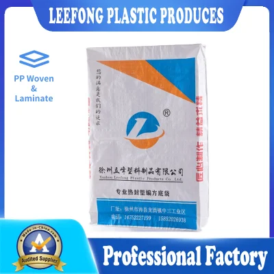 Fabricante Big PP tejido laminado polipropileno materias primas químicas 50 kg cemento arena embalaje/embalaje bolsa de saco de plástico