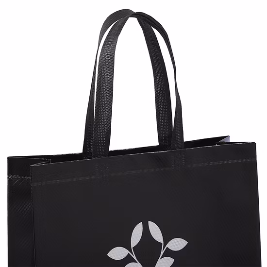 Bolso ecológico no tejido reutilizable personalizado colorido para compras y promoción Bolso con asa