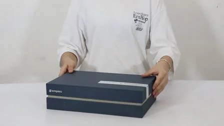 Impresión de caja de cajón de regalo de embalaje de logotipo personalizado