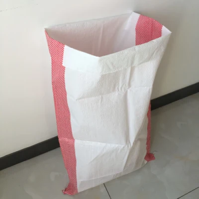 Fábrica china 25 kg 30 kg 50 kg PP Bolsa de embalaje de alimentación animal tejida Nuevos sacos de arroz Plasti de polipropileno