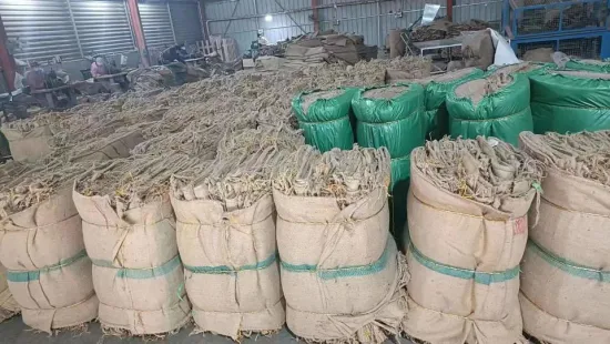 Sacos Empaque textil Arroz, Trigo, Maíz, Paddy, Empaque industrial a granel Tasa económica Bolsa de yute ecológica natural